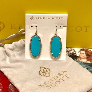 Authentic Kendra Scott Elle Statement Earrings